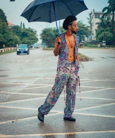 Male two-piece stylish Ankara