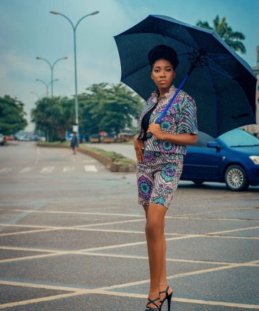 Female two-piece Top and Short.