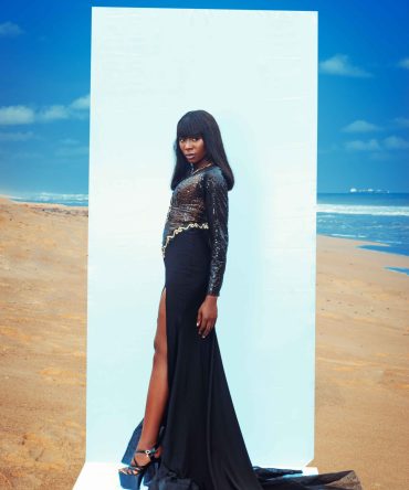 Female Black Dinner Gown